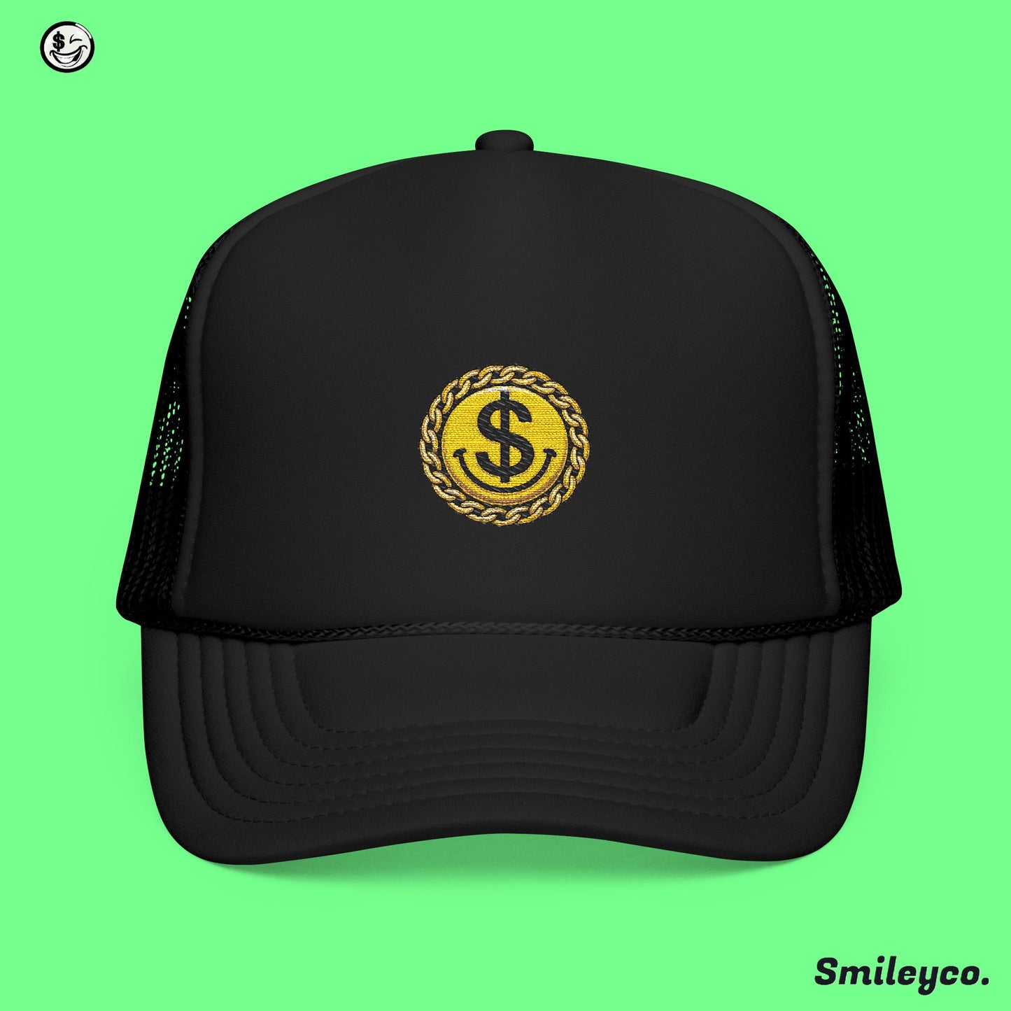 Money Eye Foam Embroidered