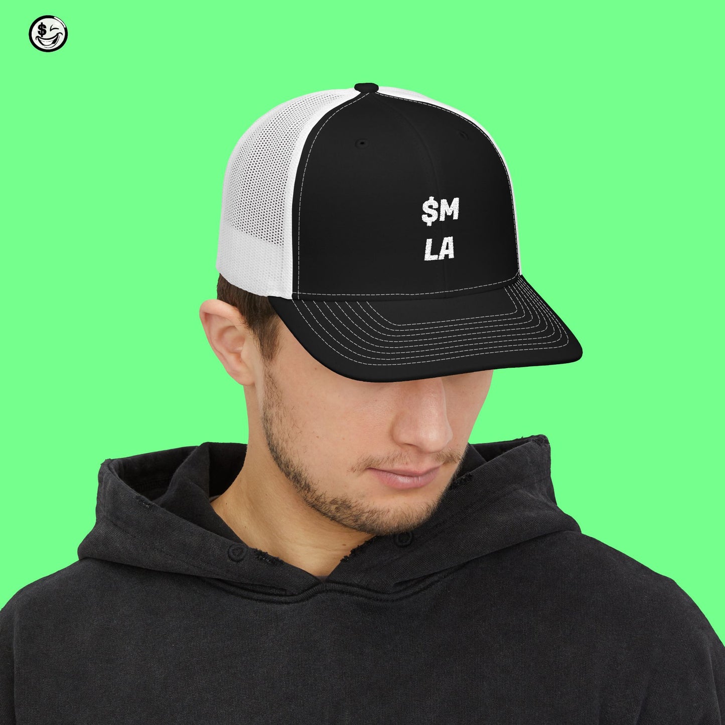 $MLA Trucker Embroidered