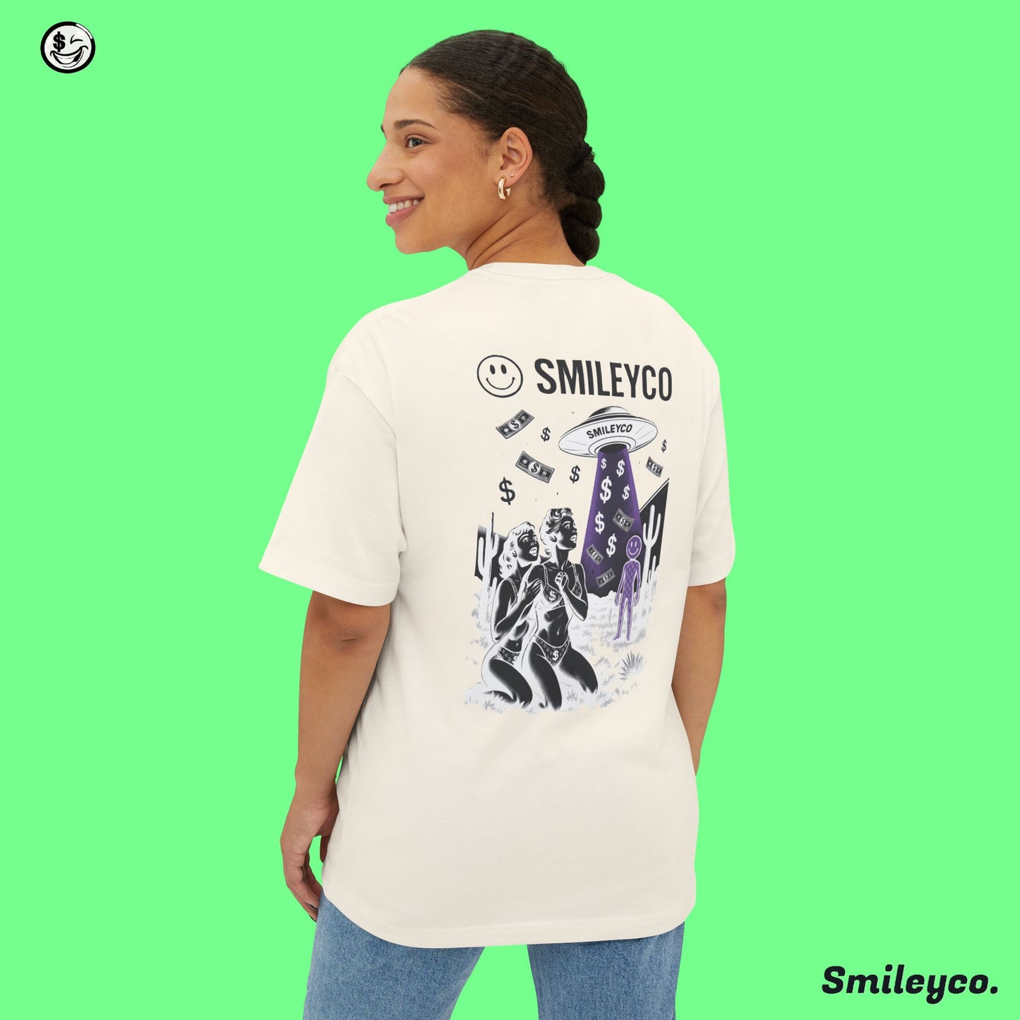 Alien Boxy Tee