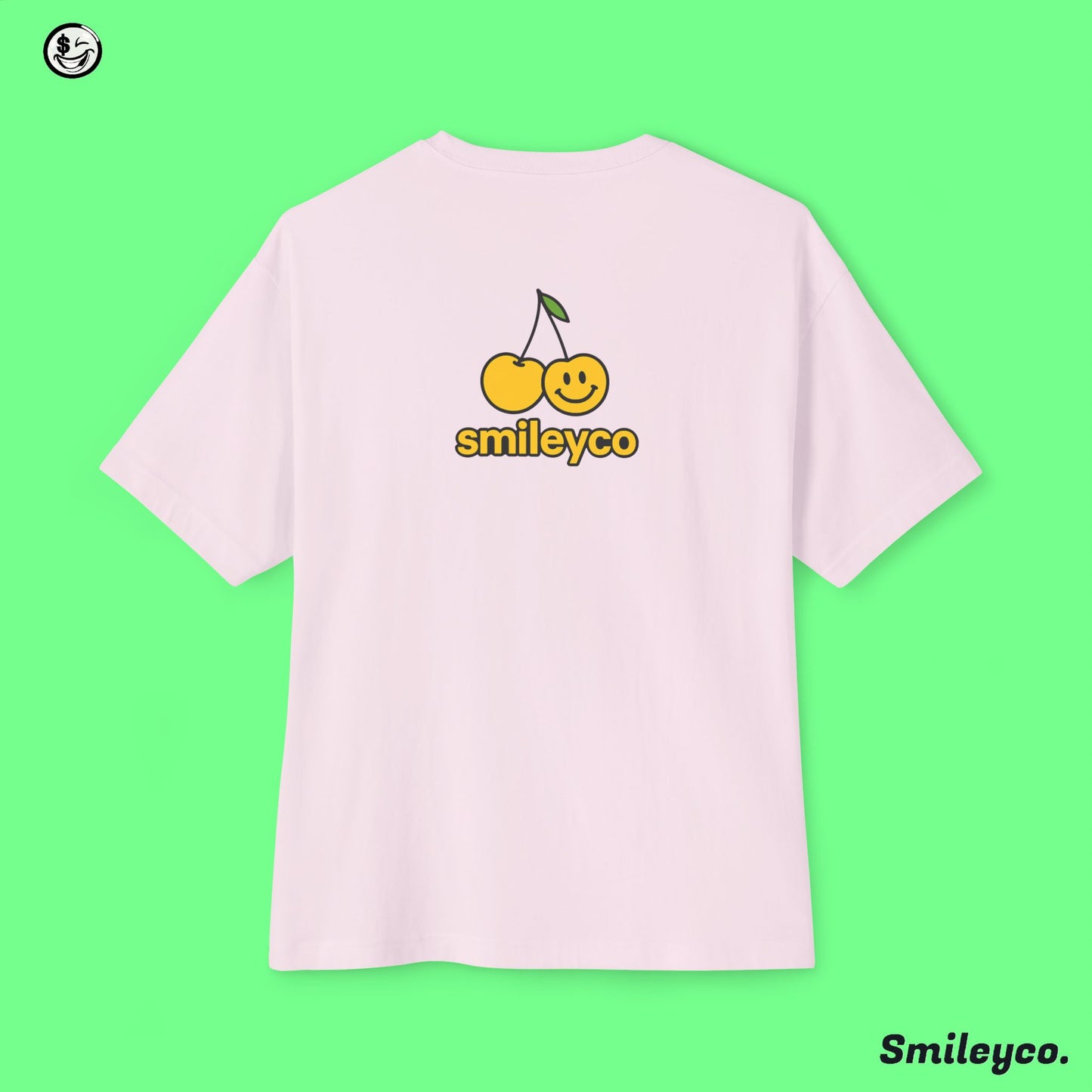 Smiley Cherry Boxy Tee