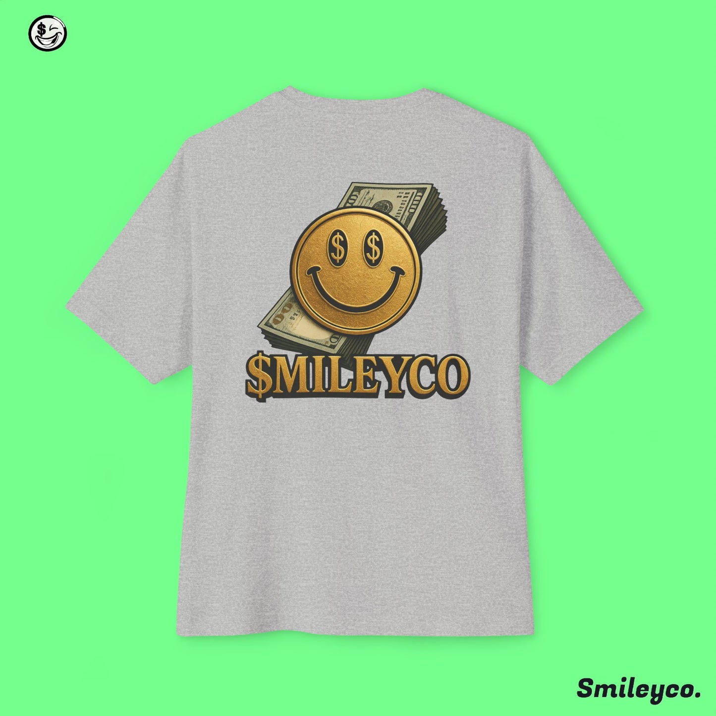 Gold Smile Boxy Tee