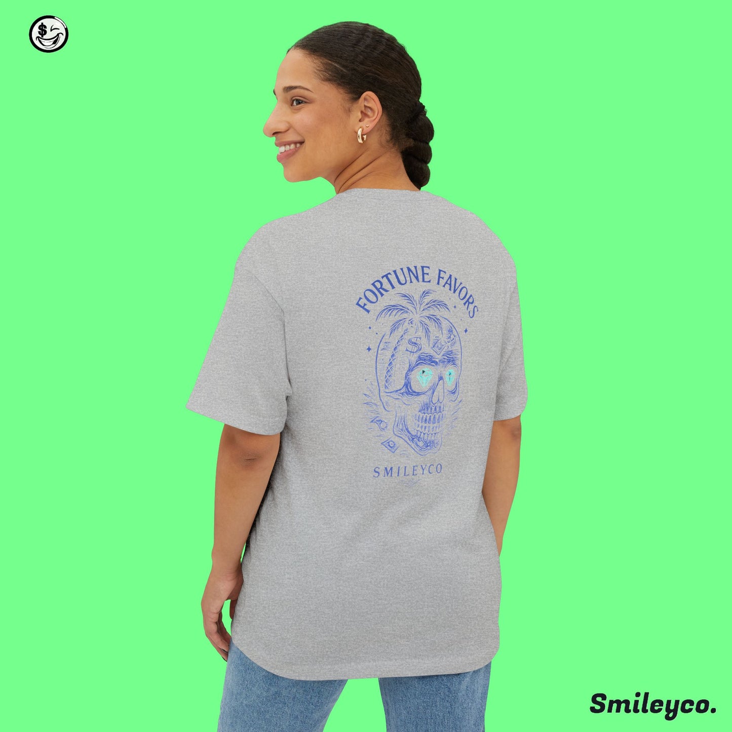Skull Favor Boxy Tee