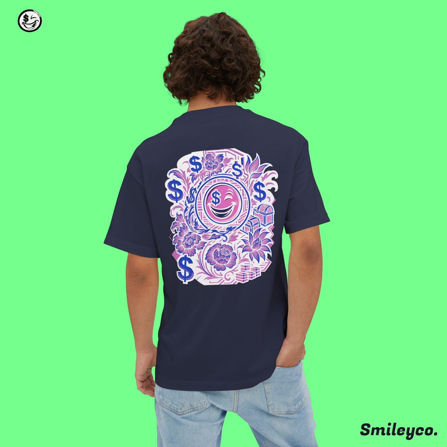 Aloha Flower Boxy Tee
