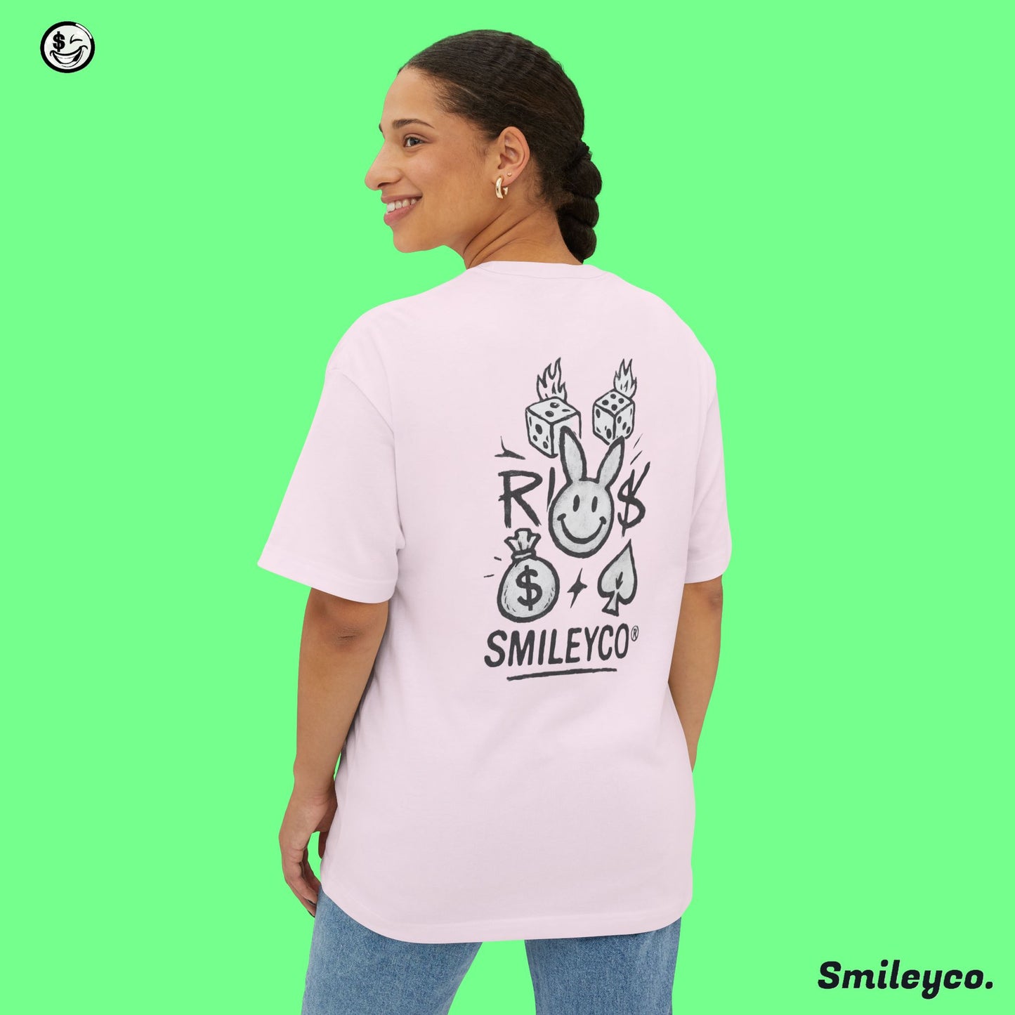 Risk Boxy Tee Shirt