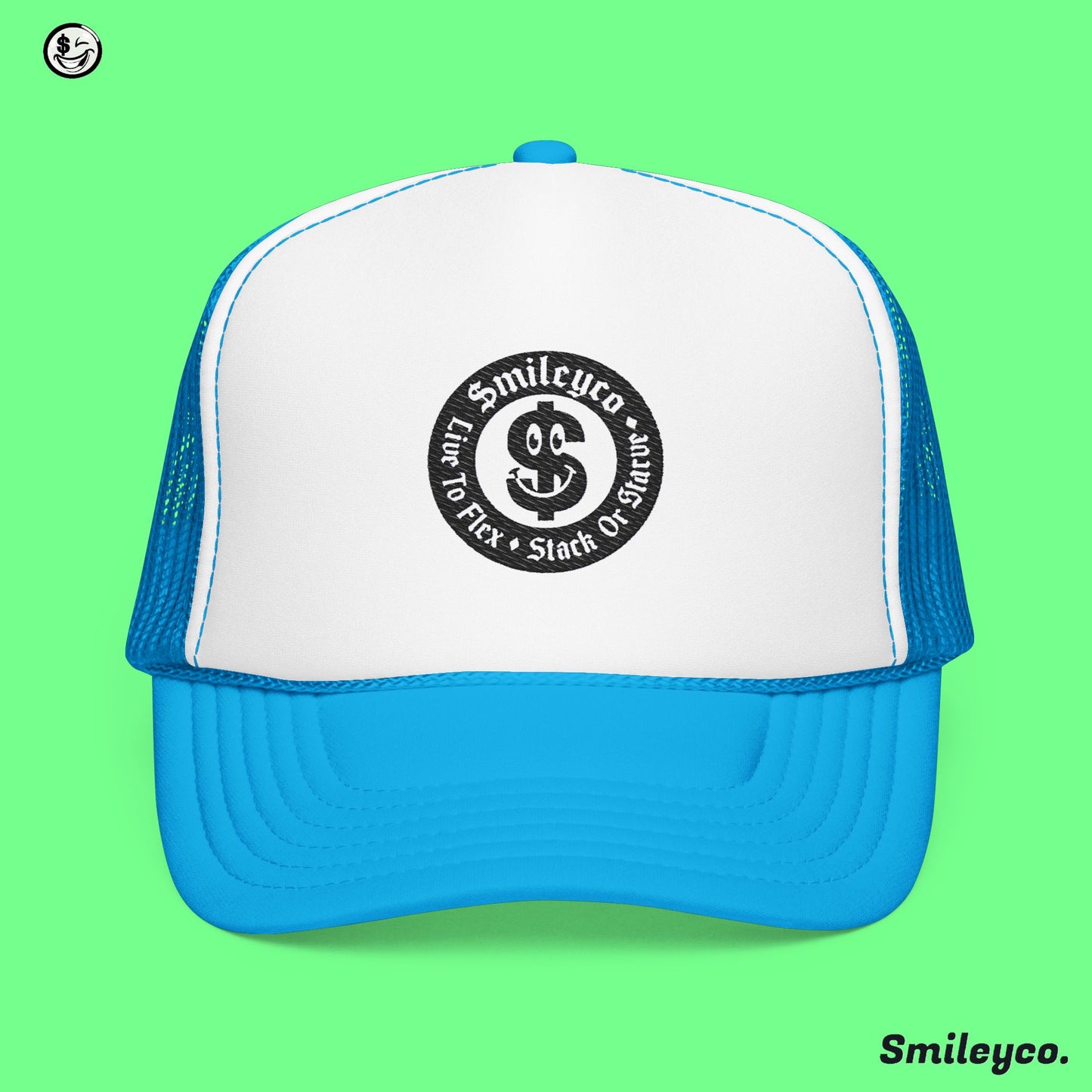 Stack or Starve Foam Embroidered