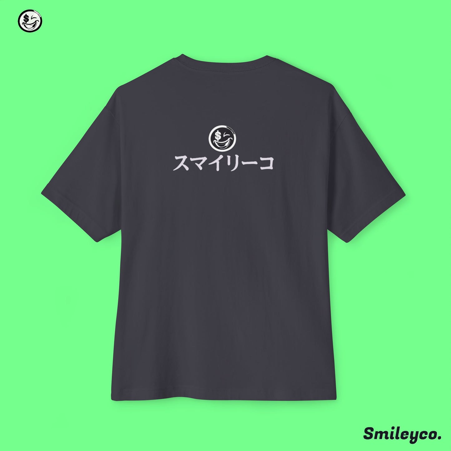 Smileyco Japanese Boxy Tee Shirt