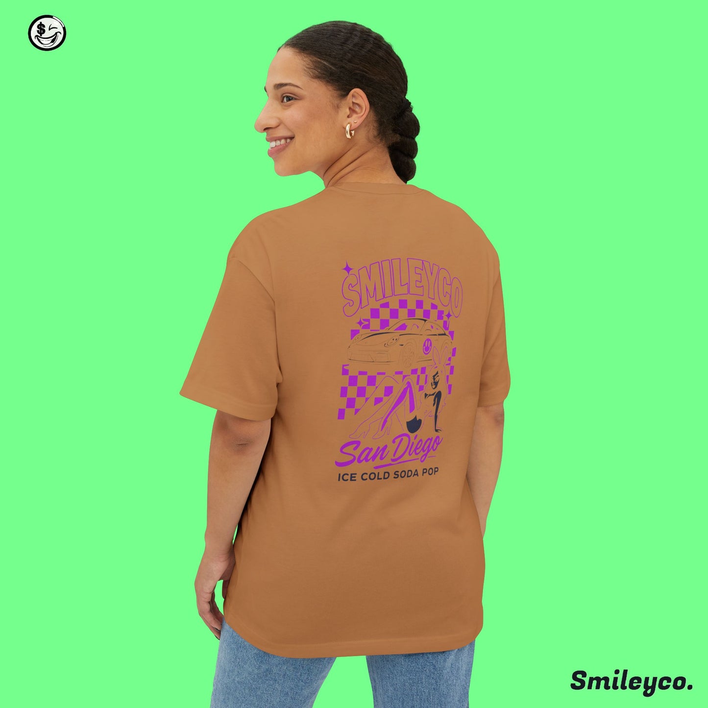 San Diego Boxy Tee Shirt