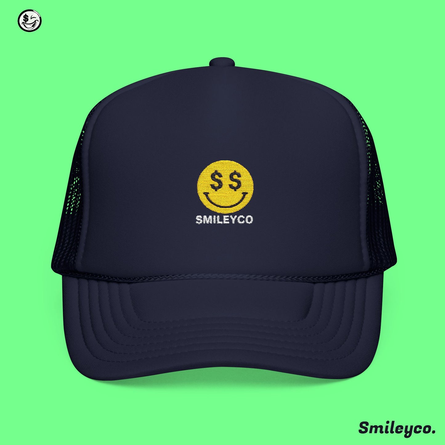 Money Eyes Foam Embroidered