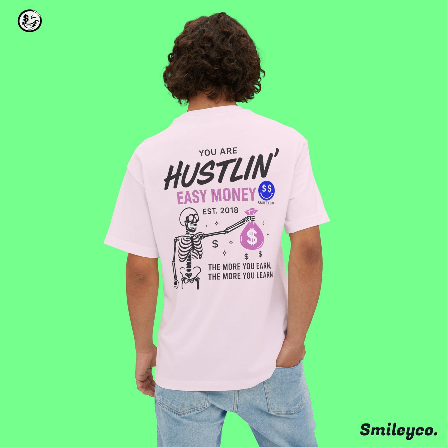 Hustlin Boxy Tee