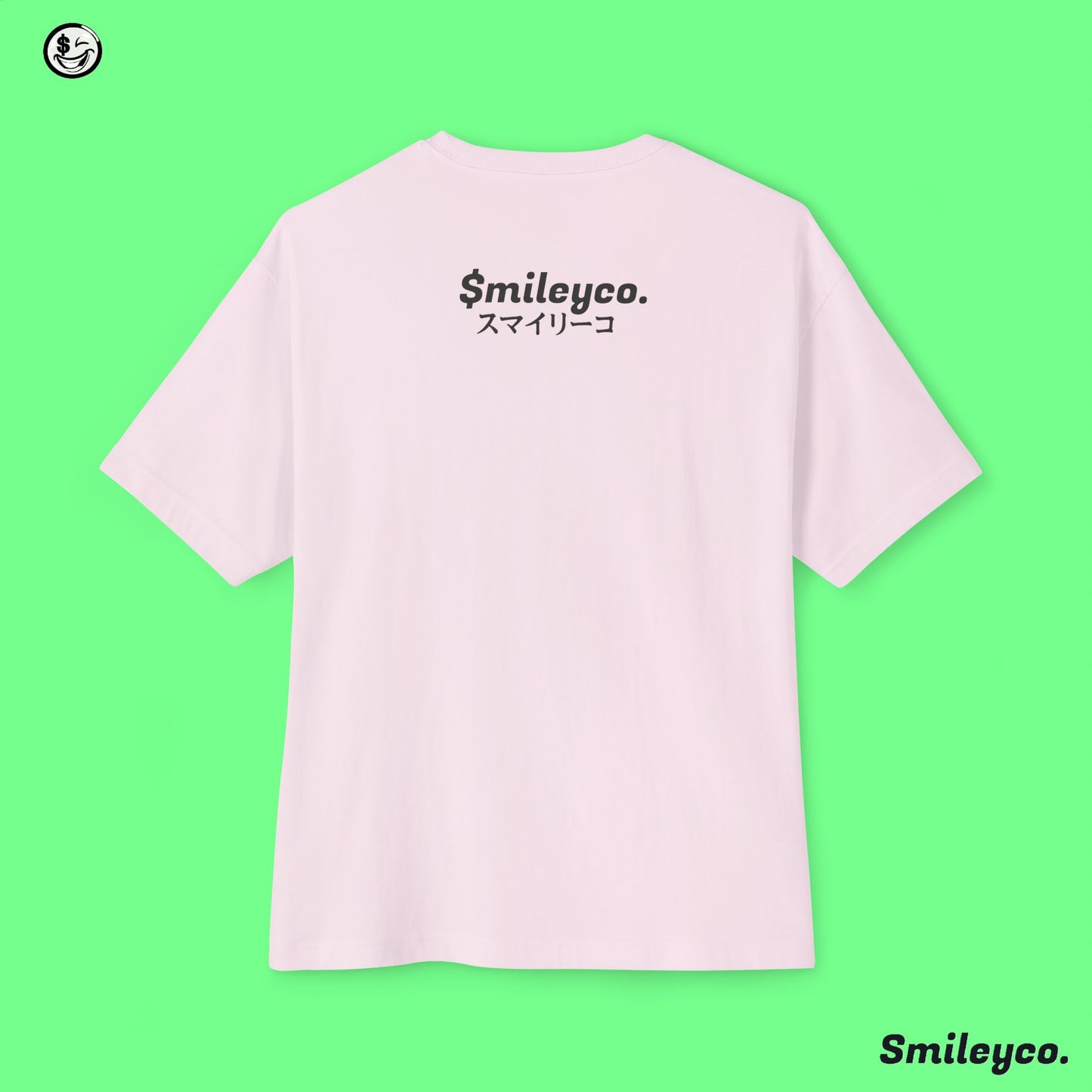 Smileyco Japanese Letters Tee Shirt