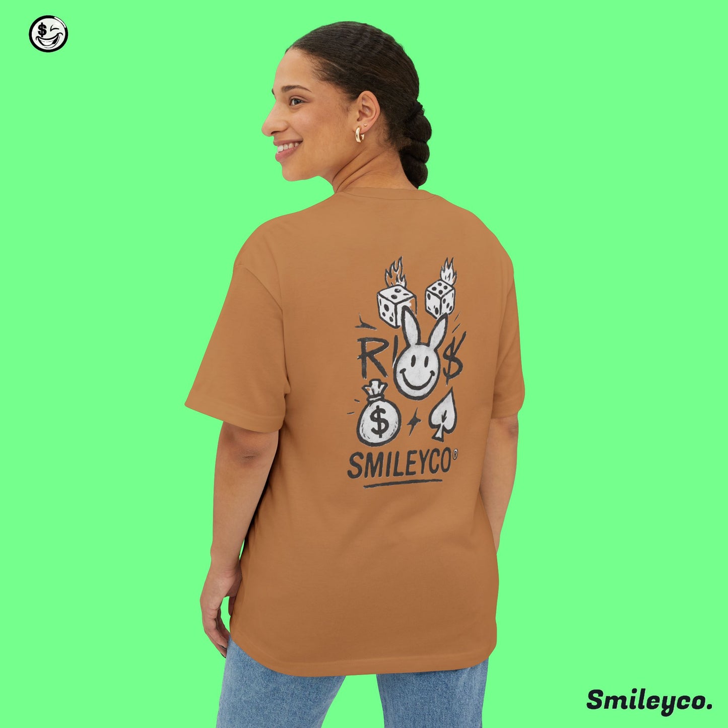 Risk Boxy Tee Shirt