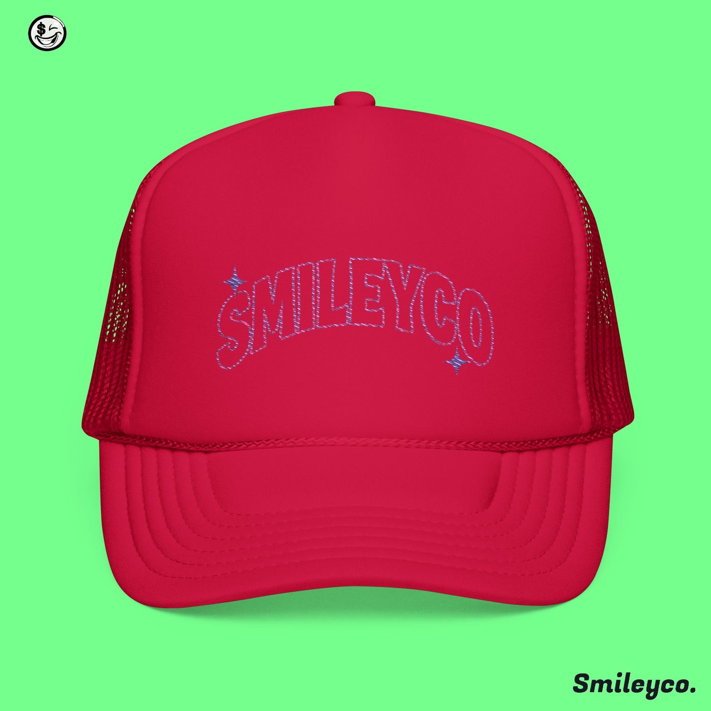 Smileyco Foam Embroidered