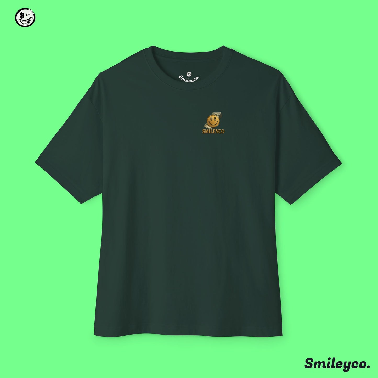 Gold Smile Boxy Tee