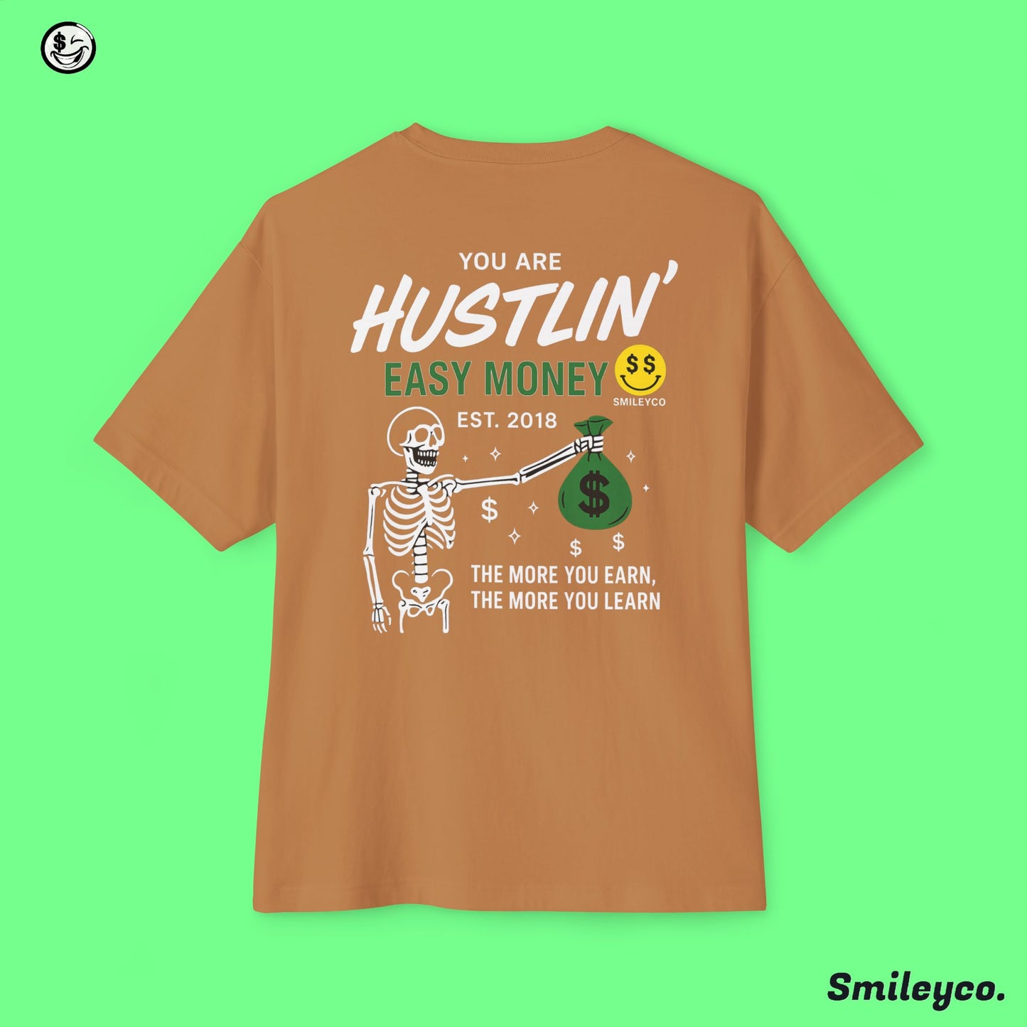 Hustlin Boxy Tee