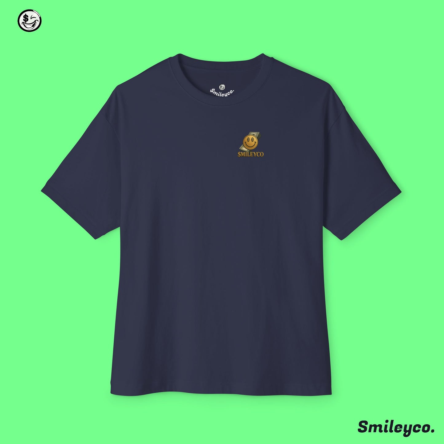 Gold Smile Boxy Tee