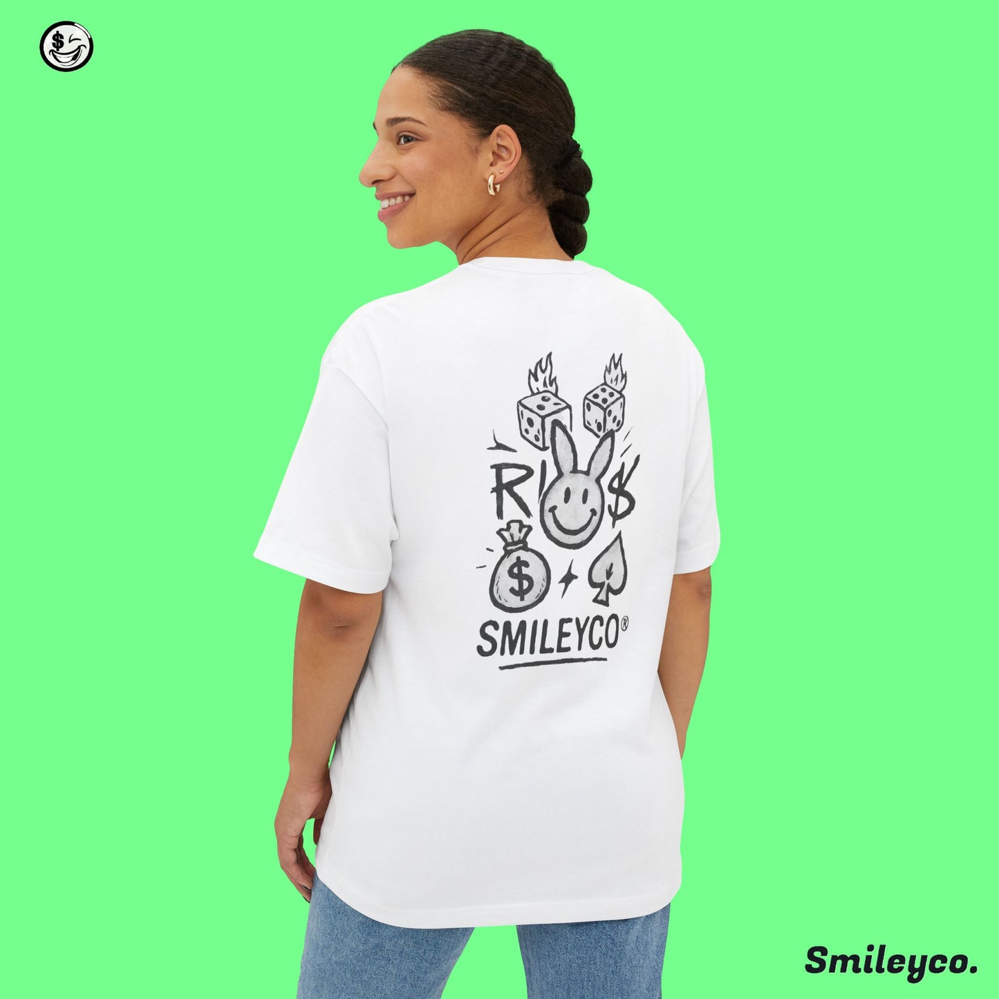 Risk Boxy Tee Shirt