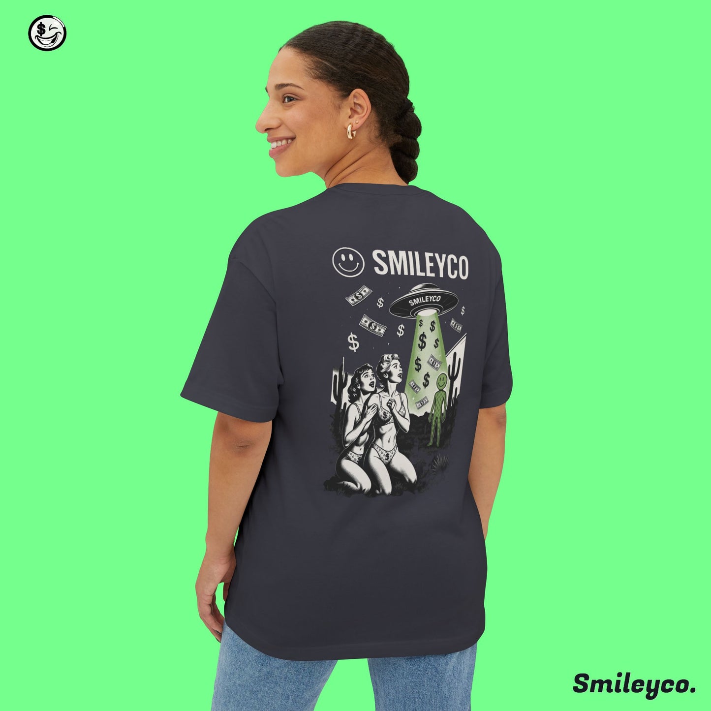 Alien Boxy Tee