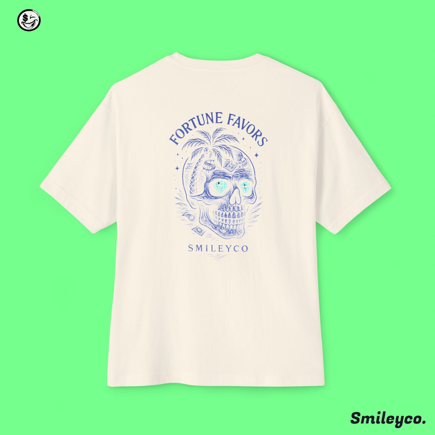 Skull Favor Boxy Tee