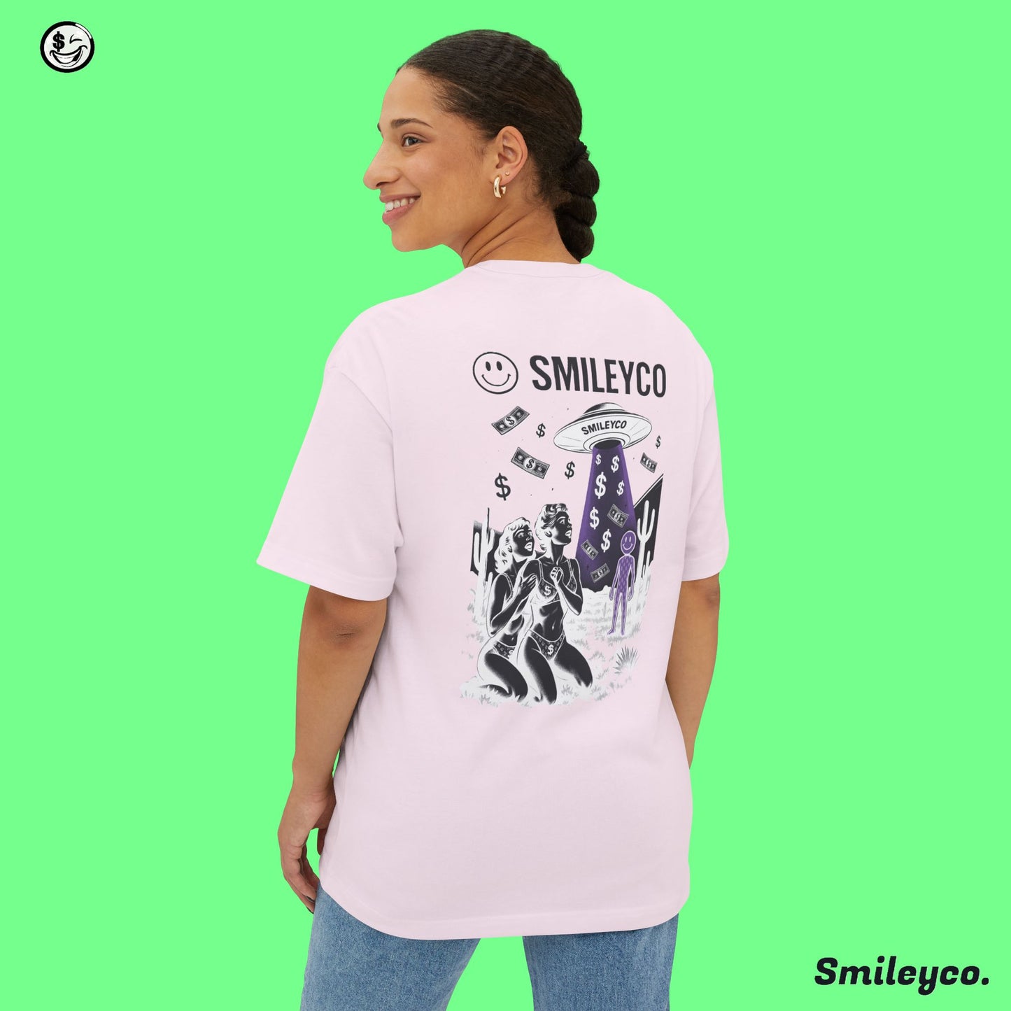 Alien Boxy Tee
