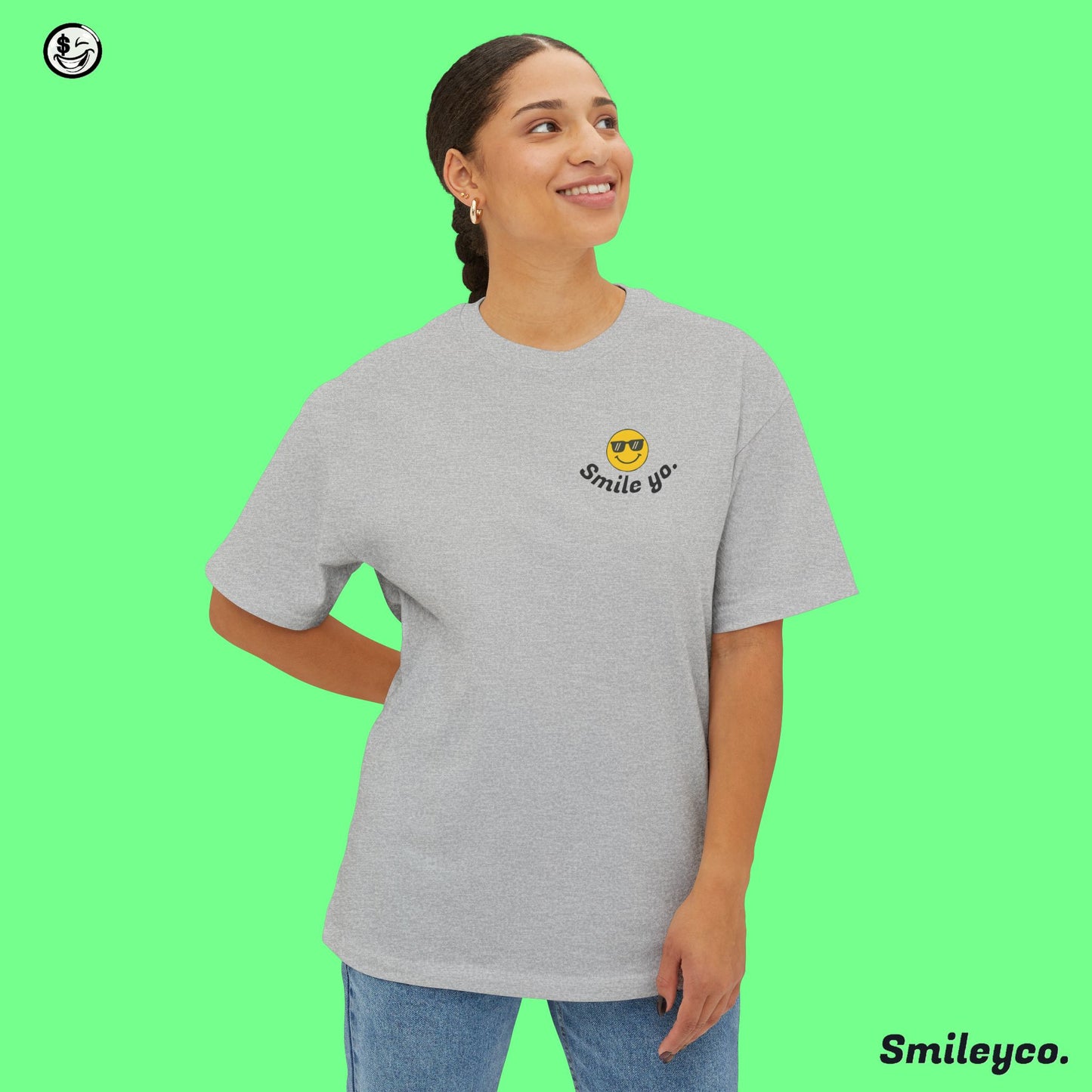 Smile Yo Boxy Tee