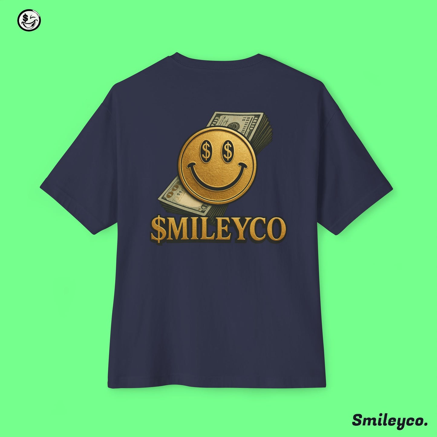 Gold Smile Boxy Tee