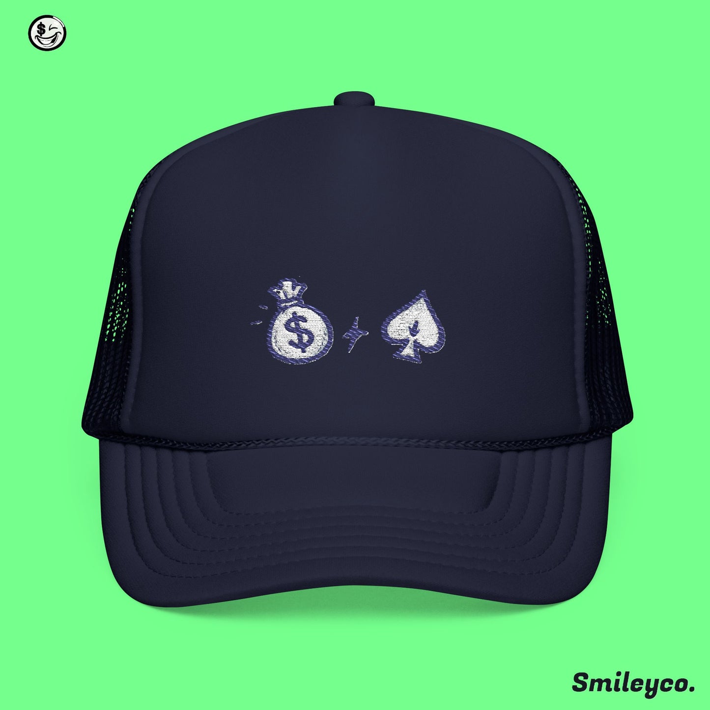 Bag Luck Foam Embroidered