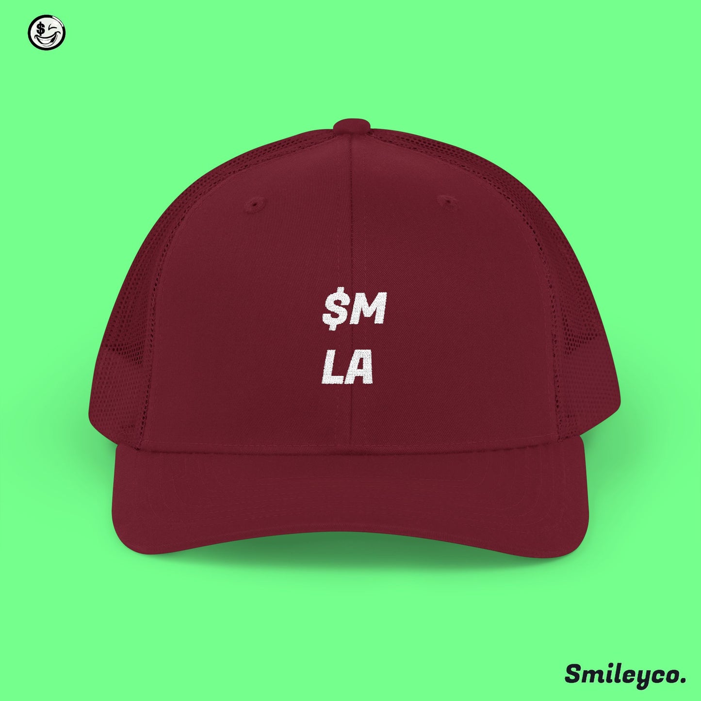 $MLA Trucker Embroidered