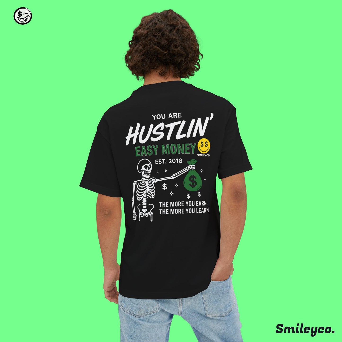 Hustlin Boxy Tee