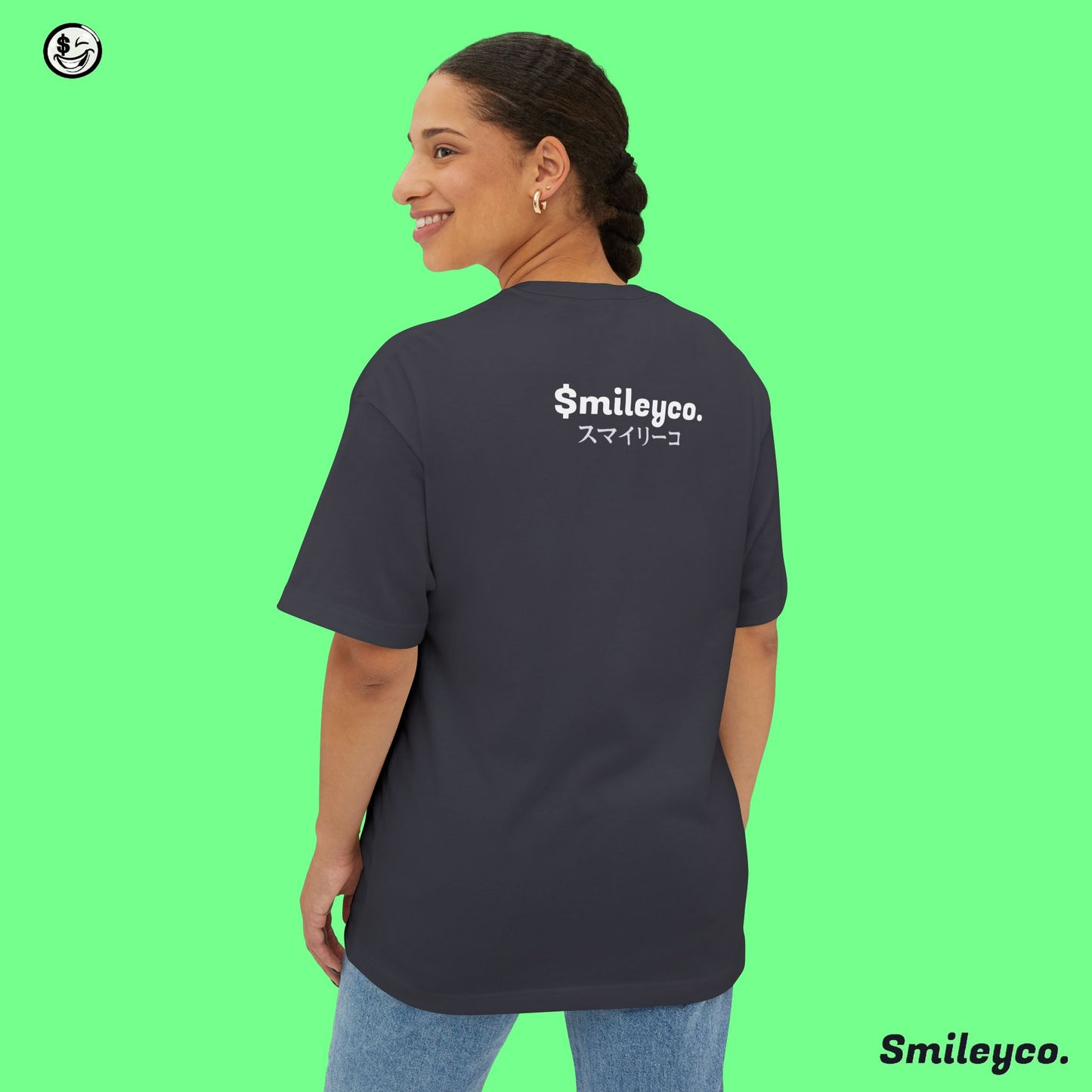 Smileyco Japanese Letters Tee Shirt