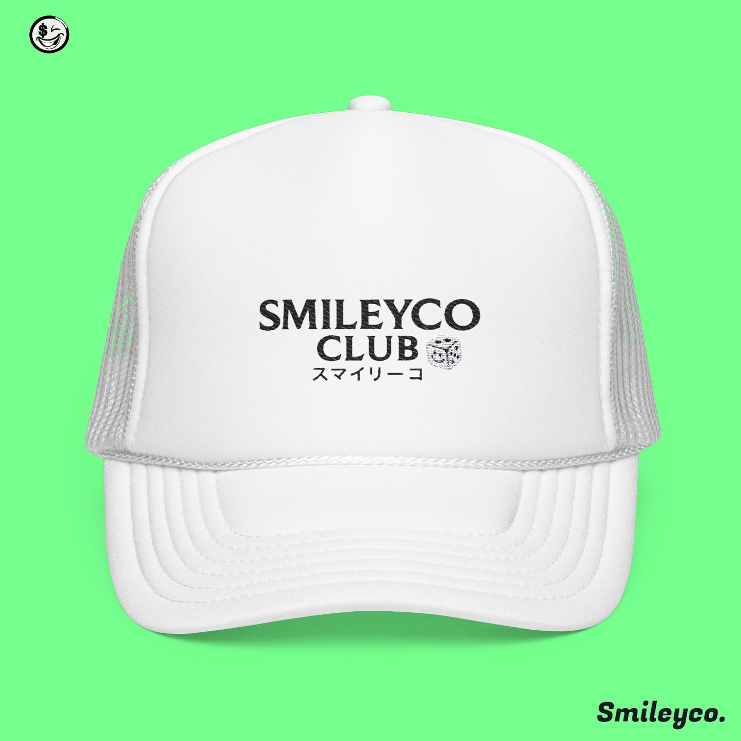 Smileyco Club Foam Embroidered