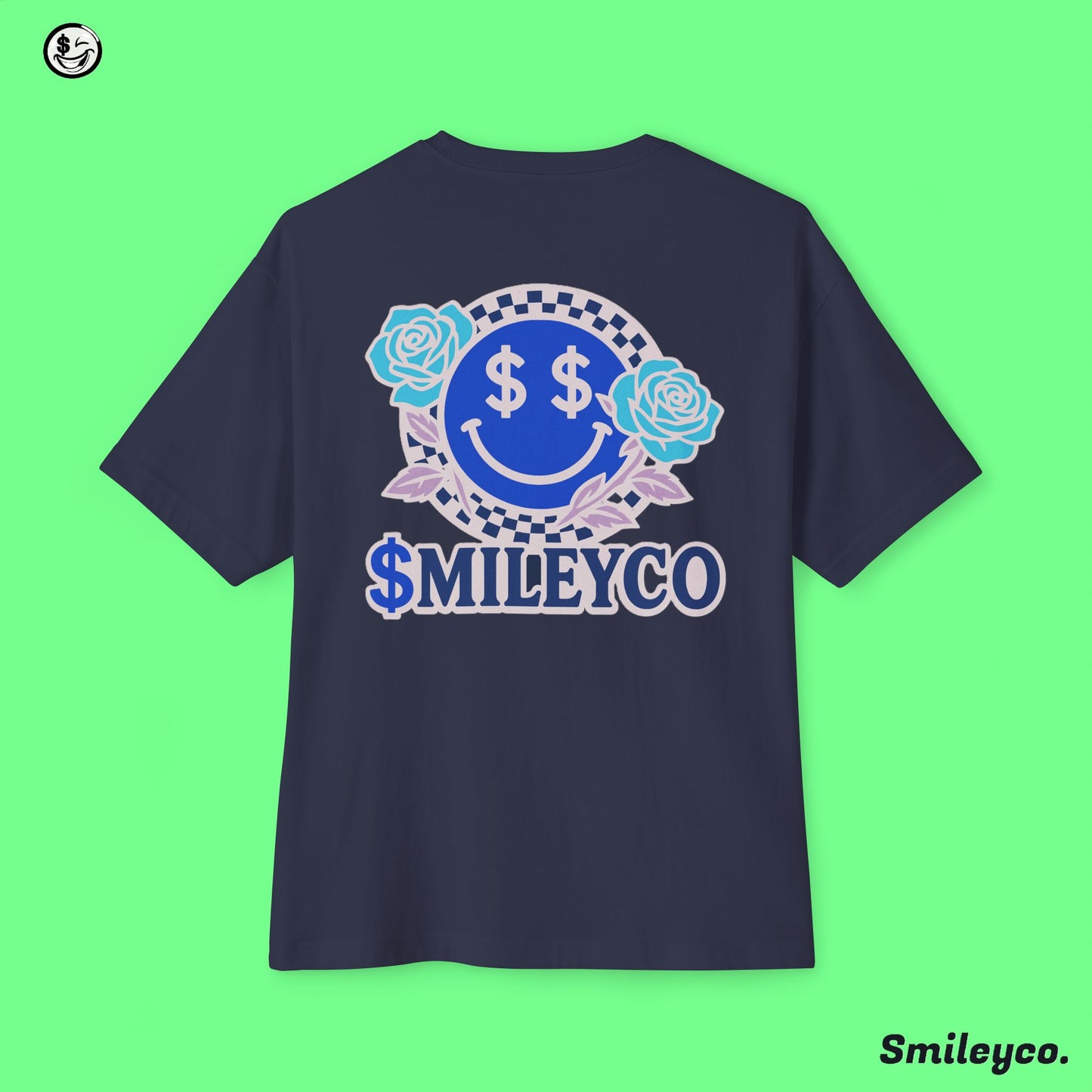Rose Smile Boxy Tee