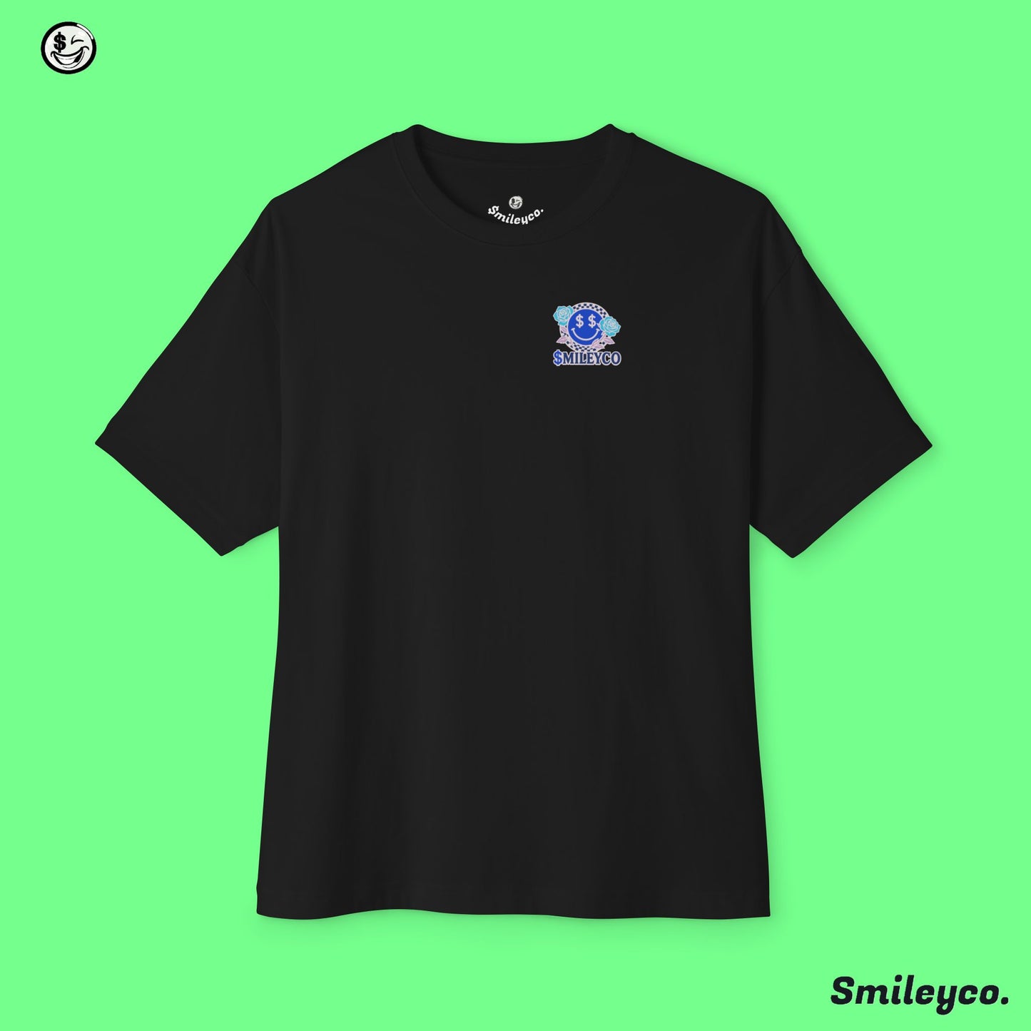 Rose Smile Boxy Tee
