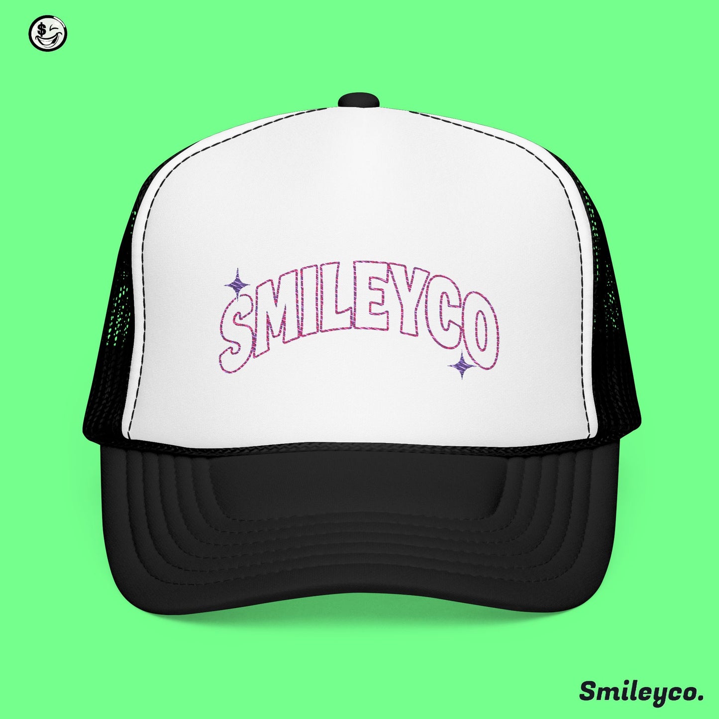 Smileyco Foam Embroidered