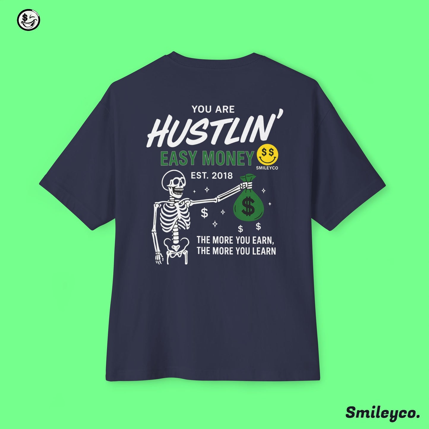 Hustlin Boxy Tee