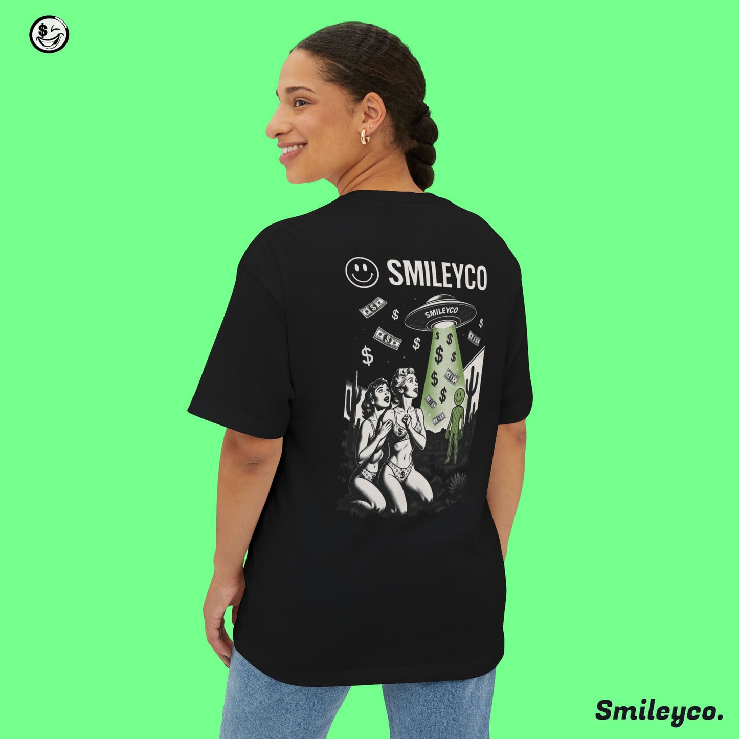 Alien Boxy Tee