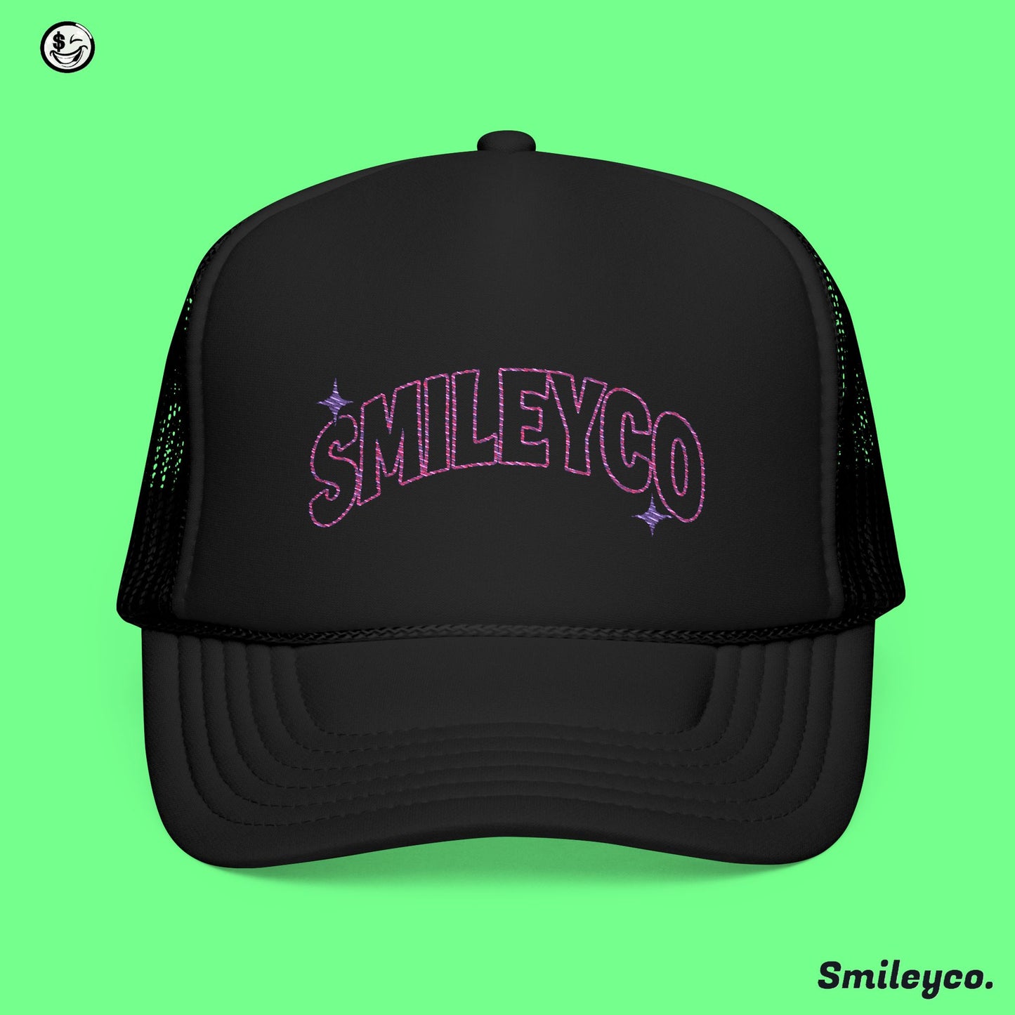 Smileyco Foam Embroidered
