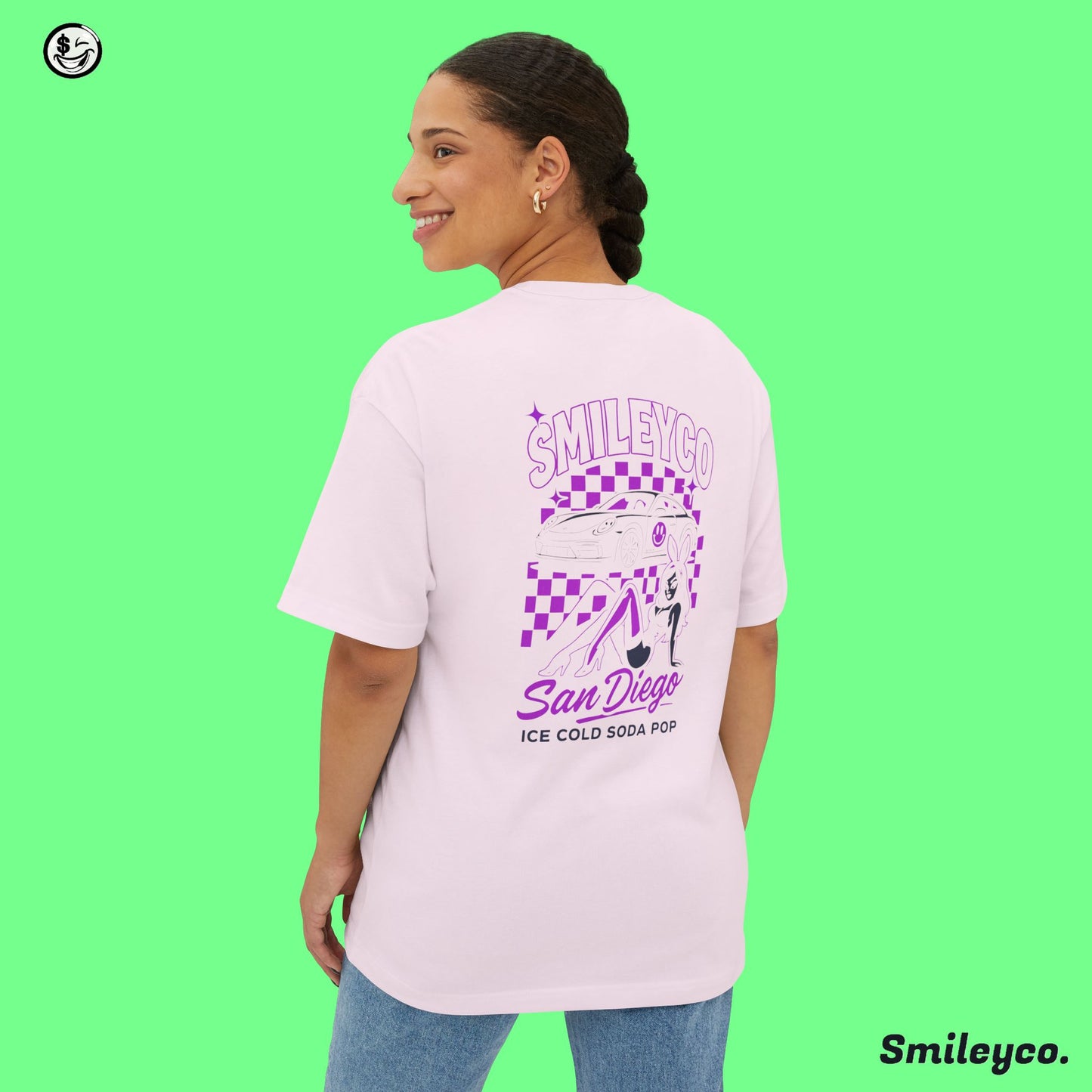 San Diego Boxy Tee Shirt