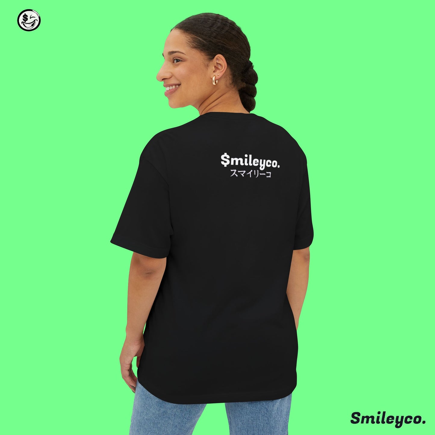 Smileyco Japanese Letters Tee Shirt
