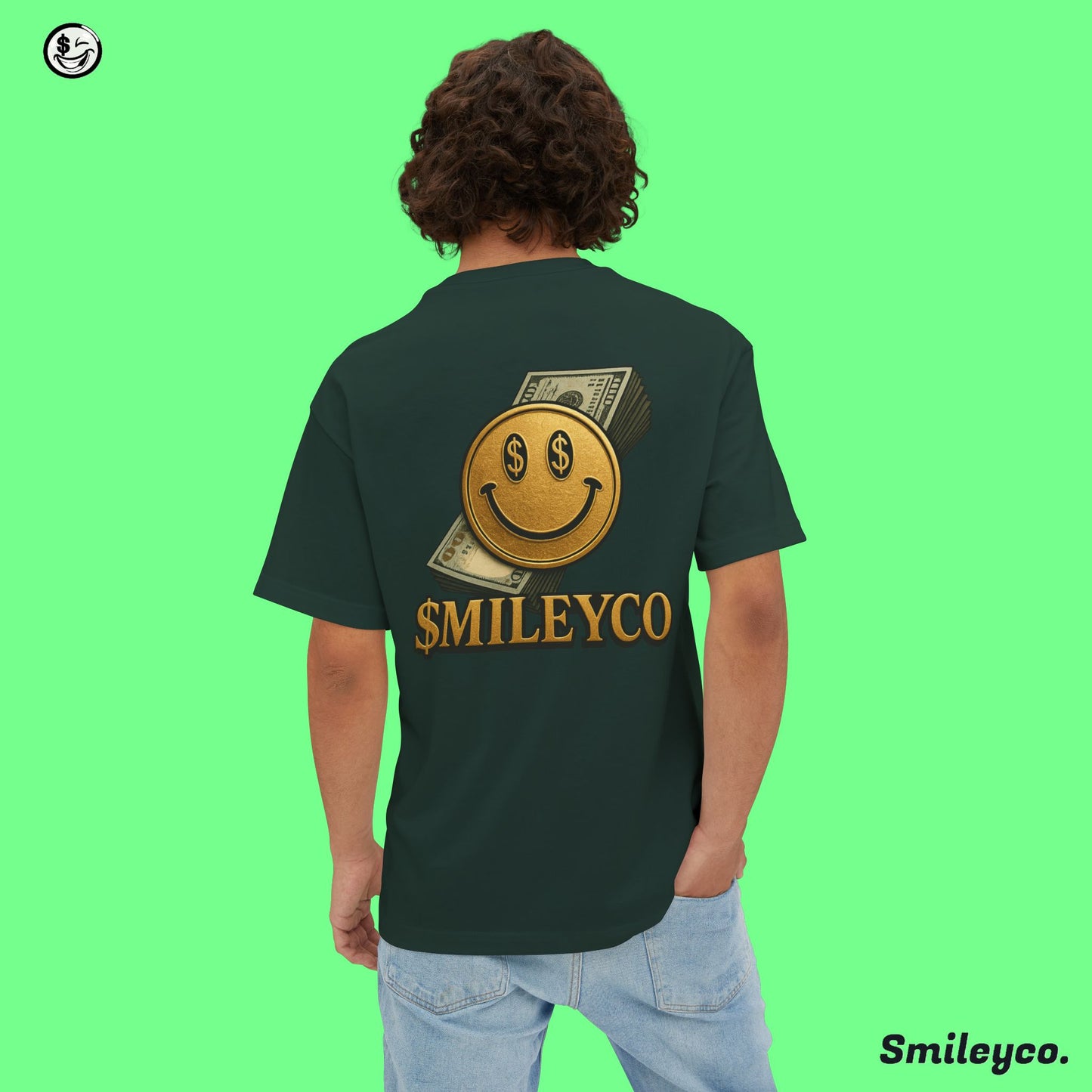 Gold Smile Boxy Tee