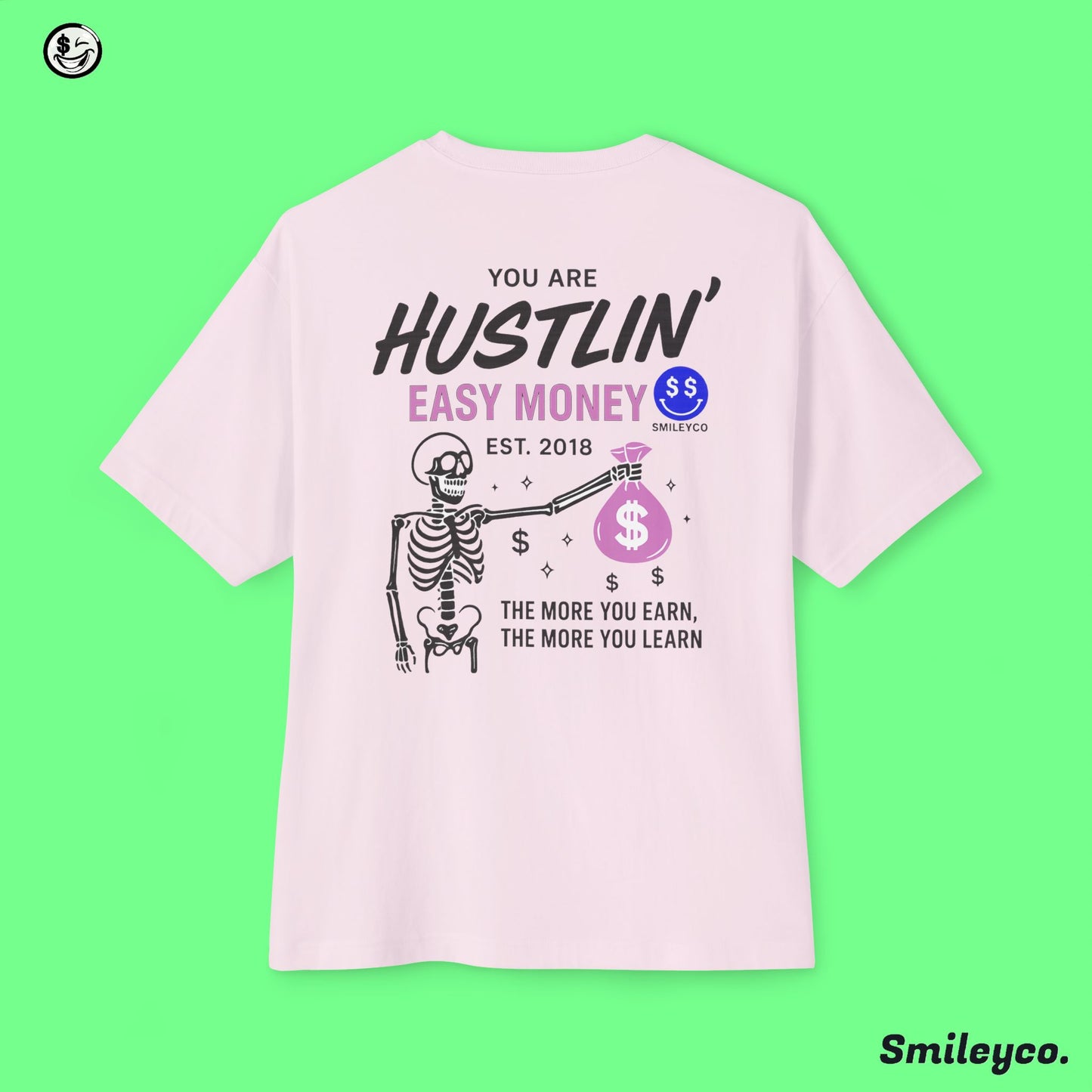 Hustlin Boxy Tee