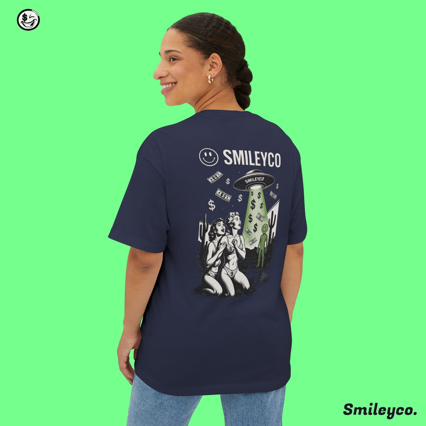 Alien Boxy Tee