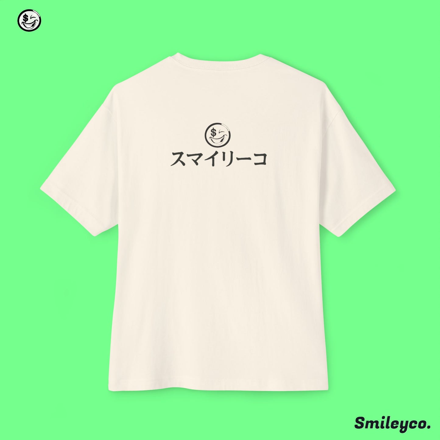 Smileyco Japanese Boxy Tee Shirt