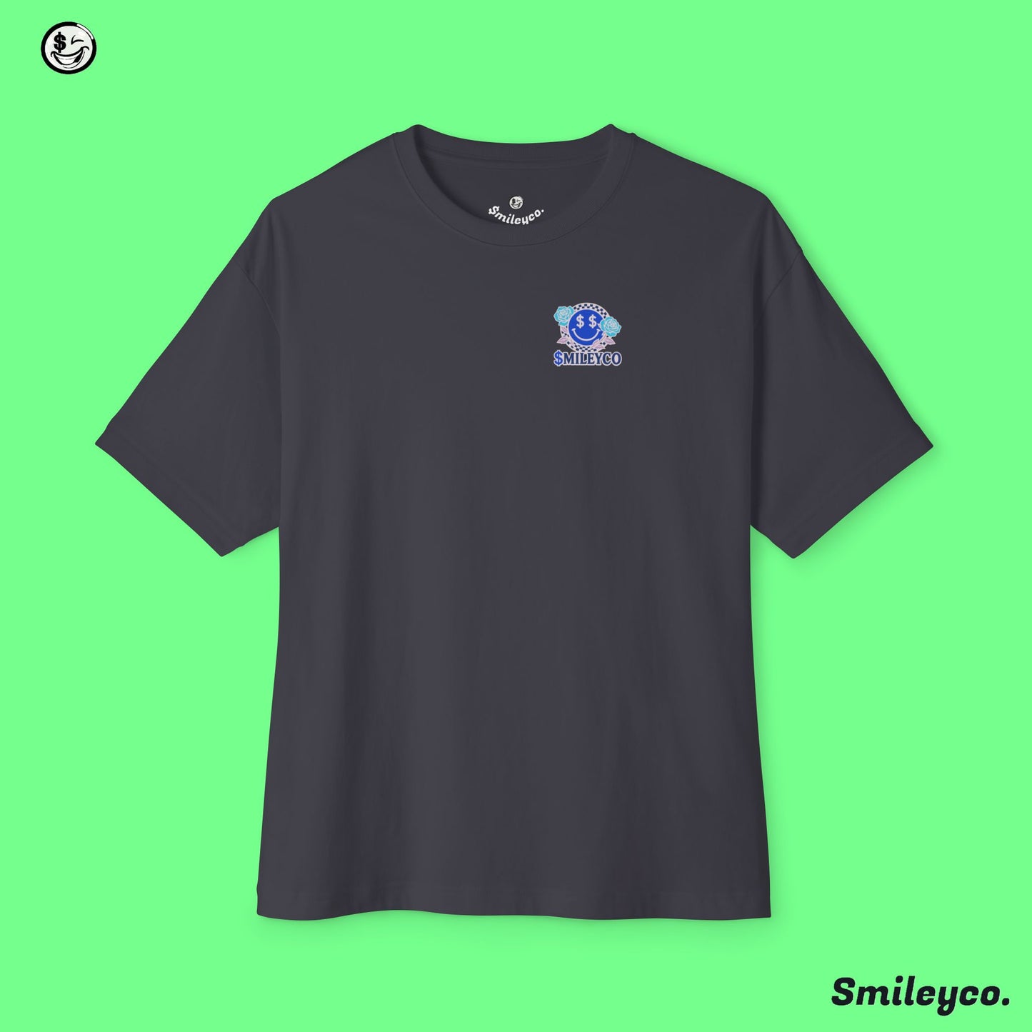 Rose Smile Boxy Tee