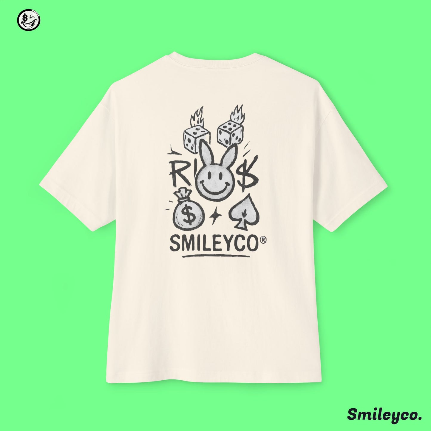 Risk Boxy Tee Shirt