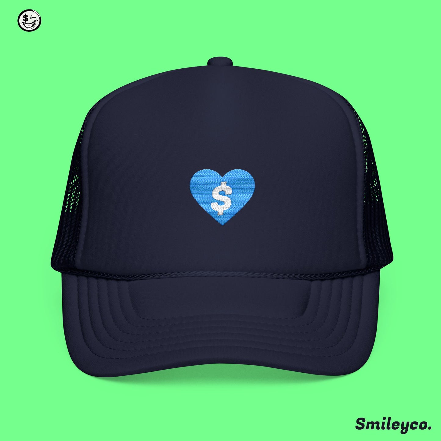 Love Money Foam Embroidered