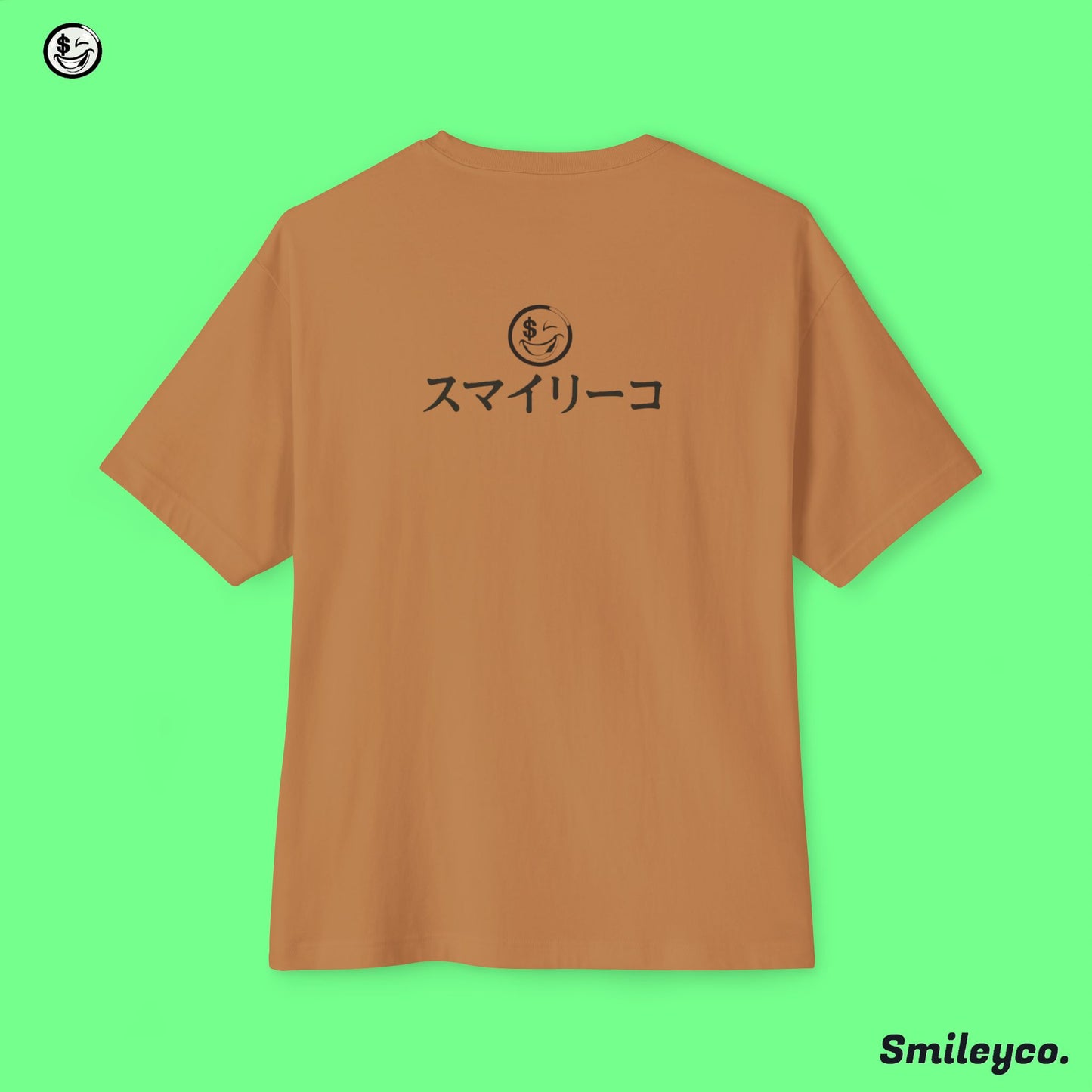 Smileyco Japanese Boxy Tee Shirt
