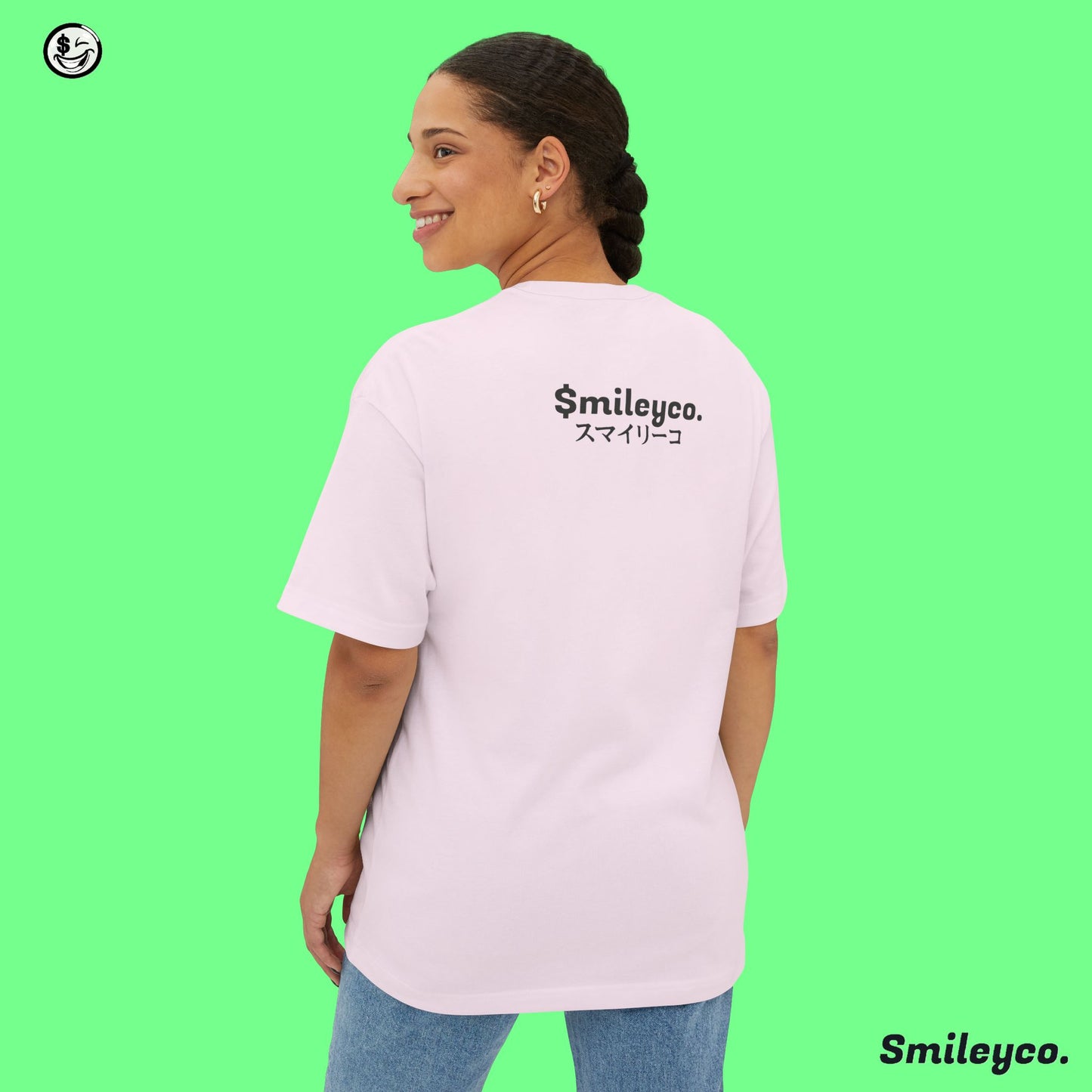 Smileyco Japanese Letters Tee Shirt