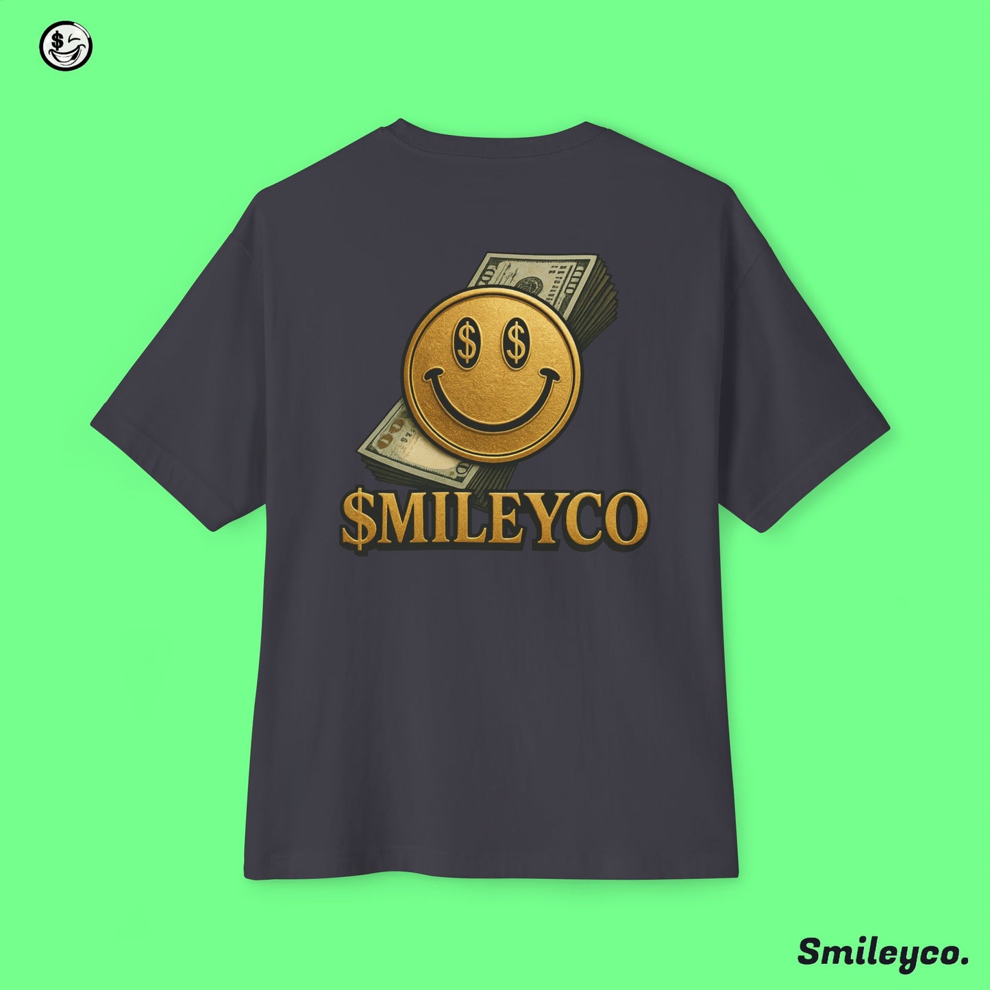 Gold Smile Boxy Tee