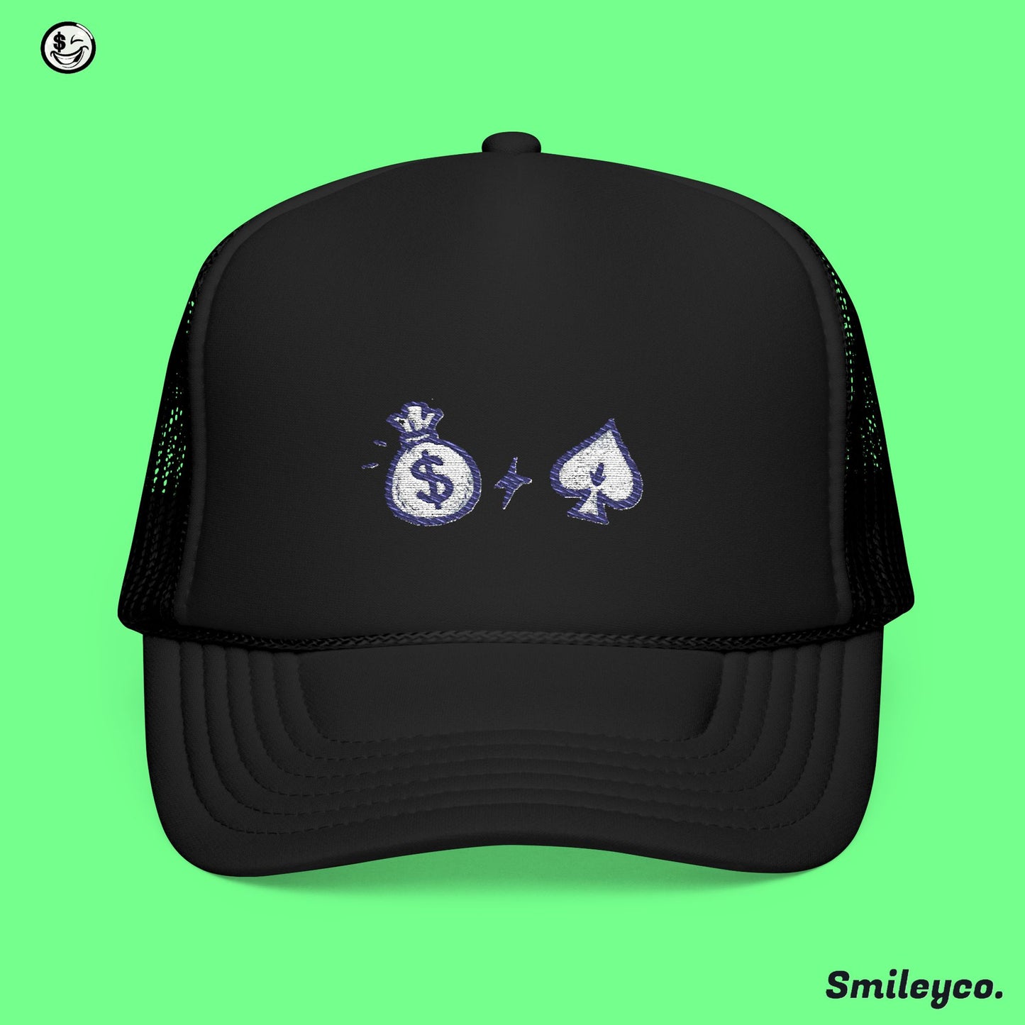 Bag Luck Foam Embroidered