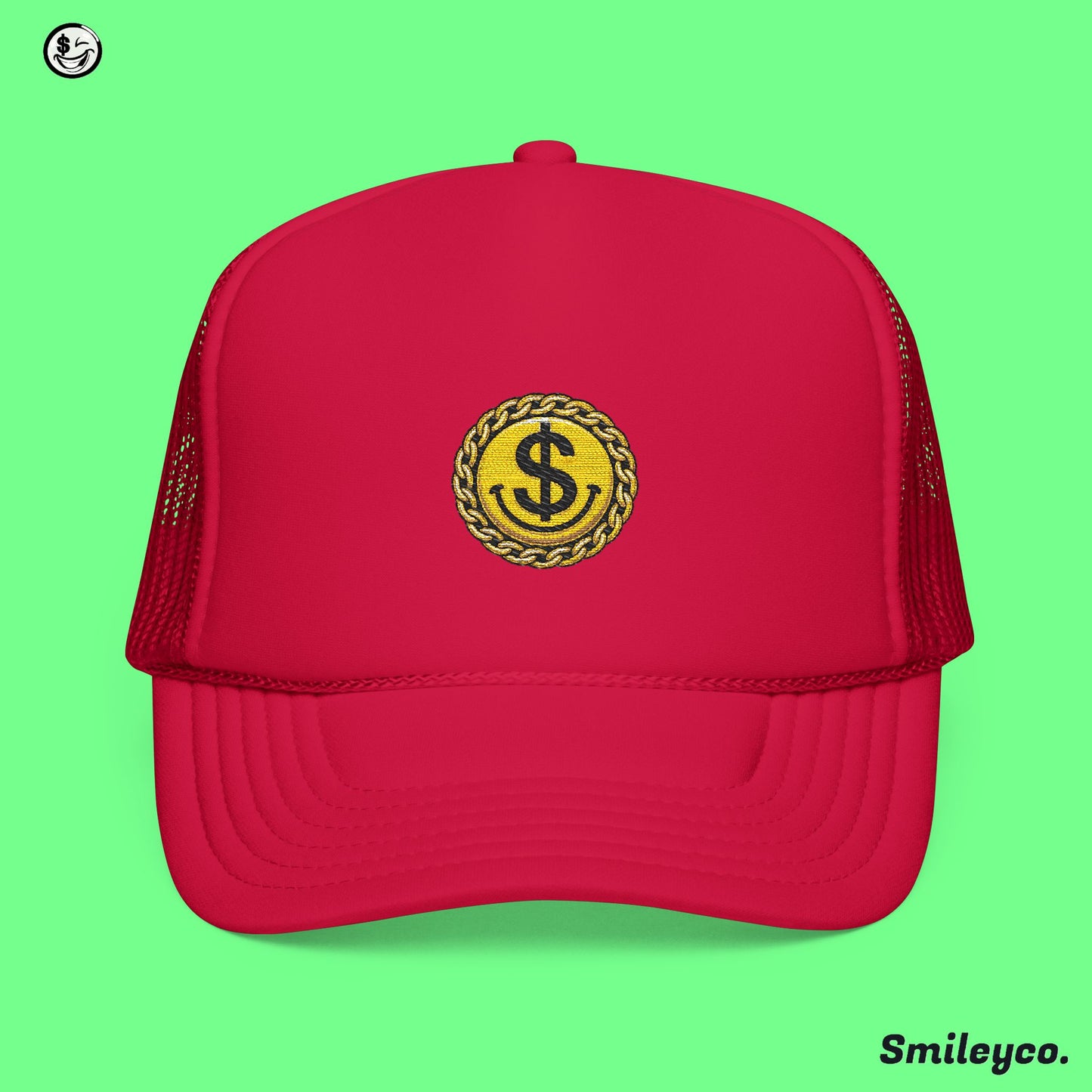 Money Eye Foam Embroidered